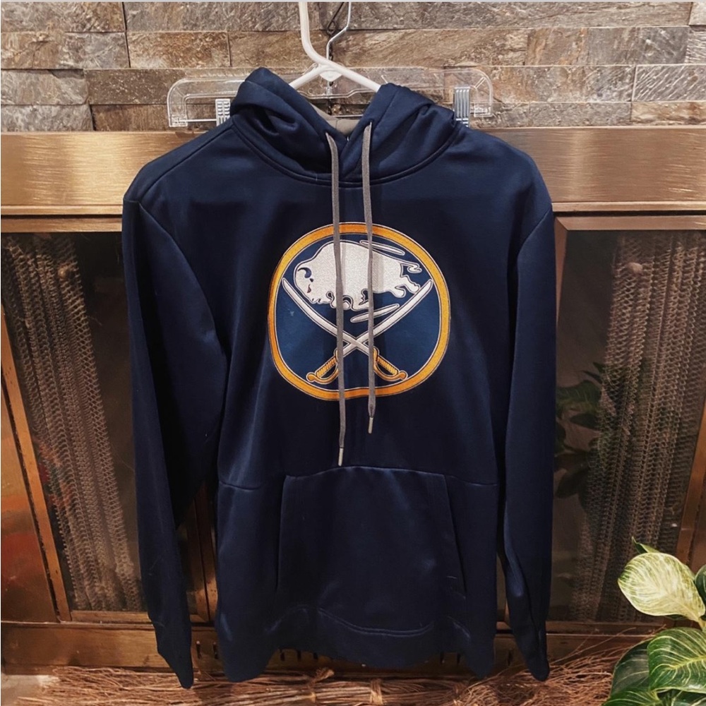 Adidas Blue and Yellow Sweater with Bold Design